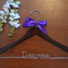 personalized wedding hanger