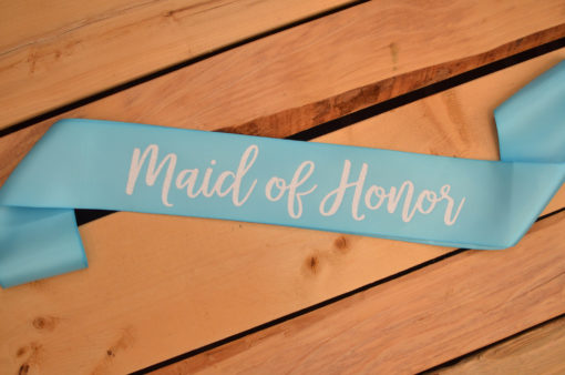 Maid of Honor Sash, Maid of Honor Gift