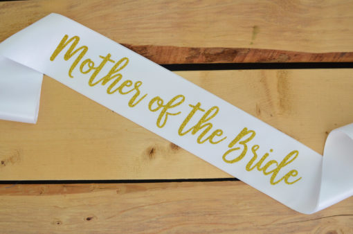 Mother of the Bride Sash, Mother of the Bride Gift