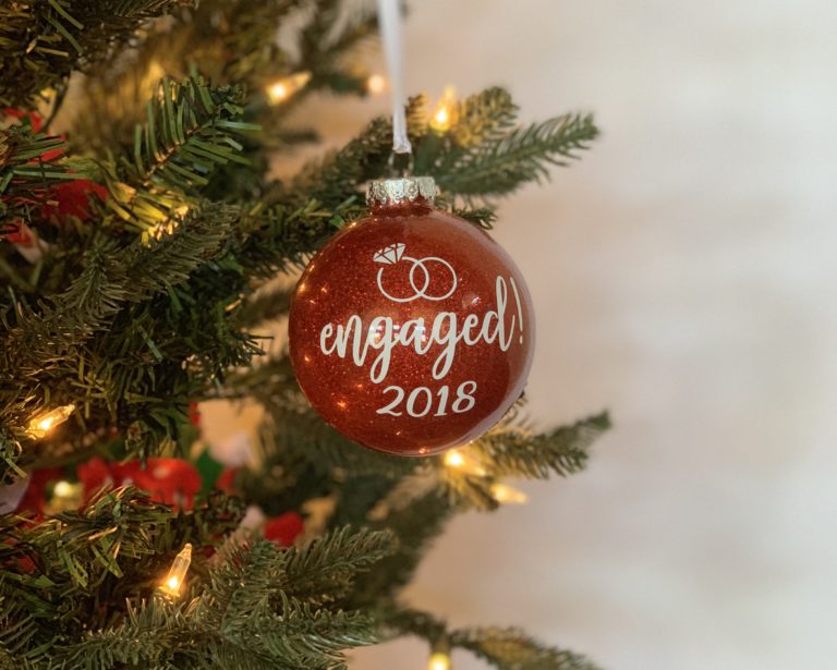 Engaged Ornament - Twisted Hangers